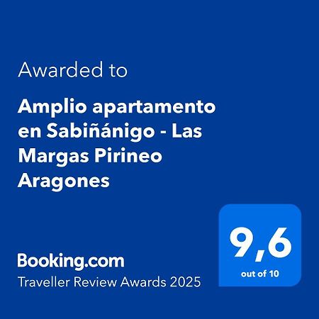 Amplio Apartamento En Sabinanigo - Las Margas Pirineo Aragones 外观 照片